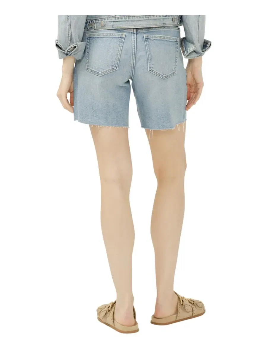 Шорты джинсовые с высокой посадкой Suki Wanderlust Silver Jeans Co — изображение 2 из 5