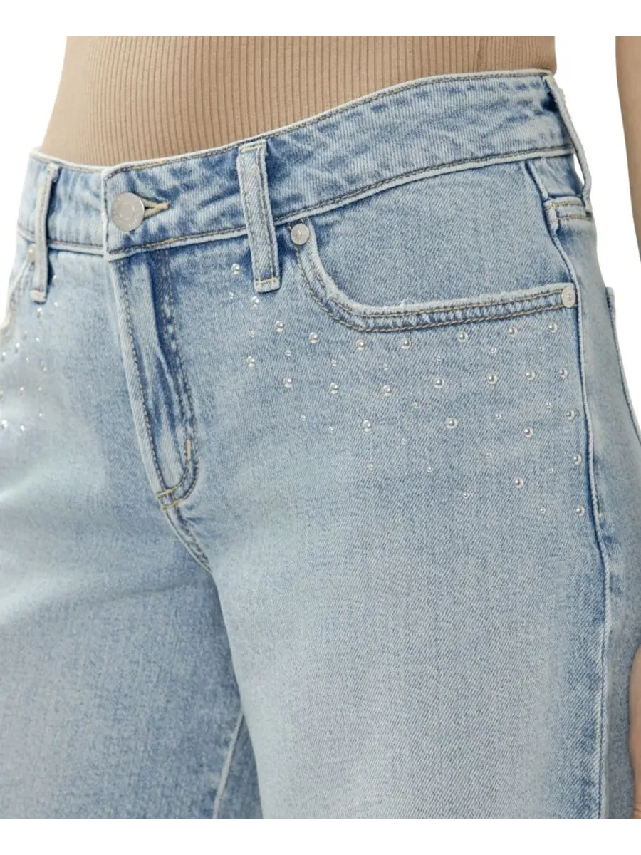 Шорты джинсовые с высокой посадкой Suki Wanderlust Silver Jeans Co — изображение 5 из 5