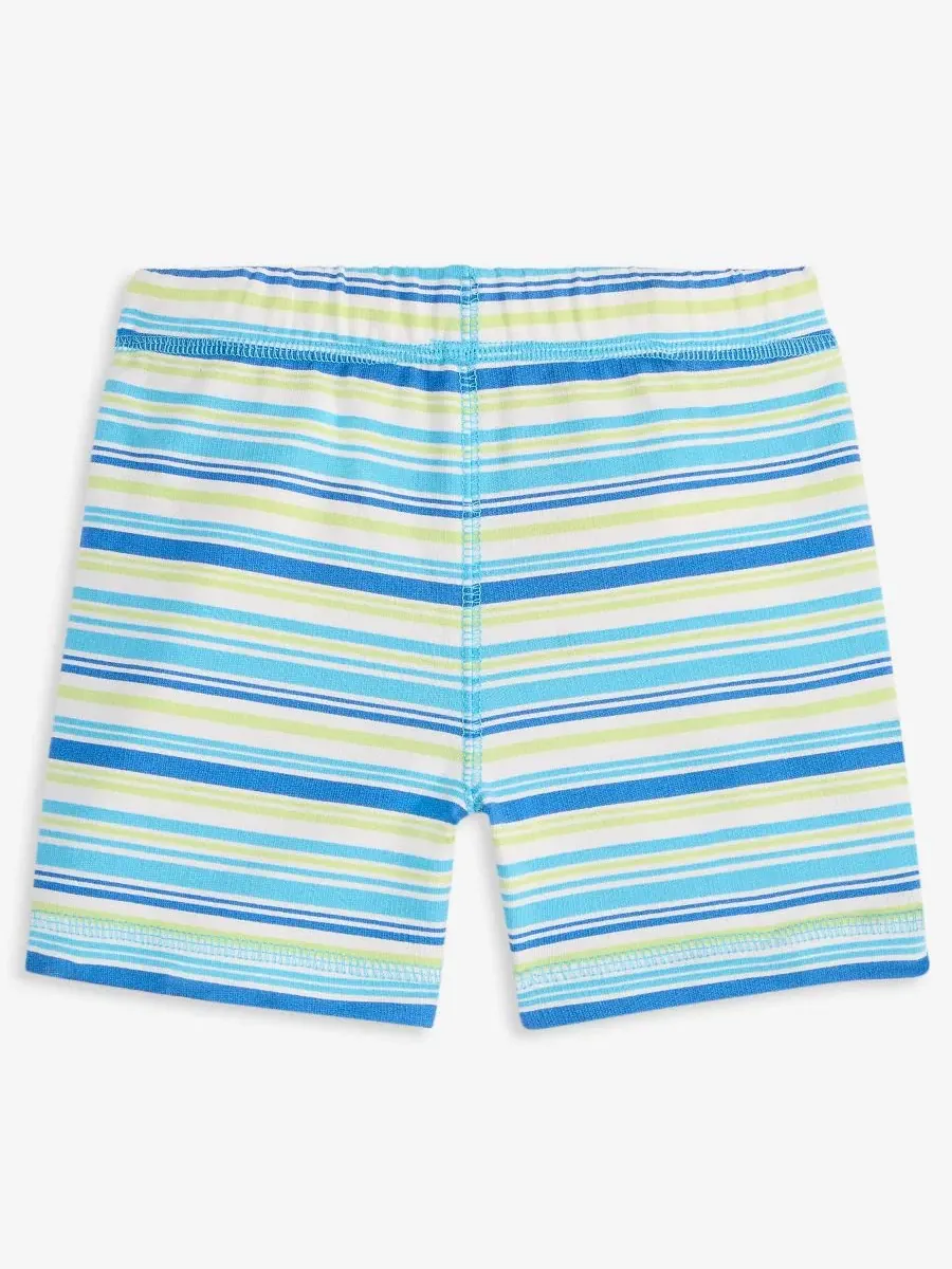 Шорты с принтом в полоску Mix & Match Striped First Impressions, Cool Turq — изображение 2 из 3