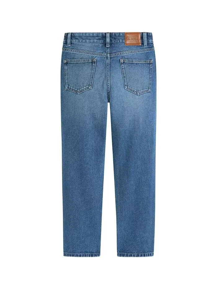 Большие мальчики Средние 5 карманов Прямые джинсы SCOTCH & SODA — изображение 4 из 5