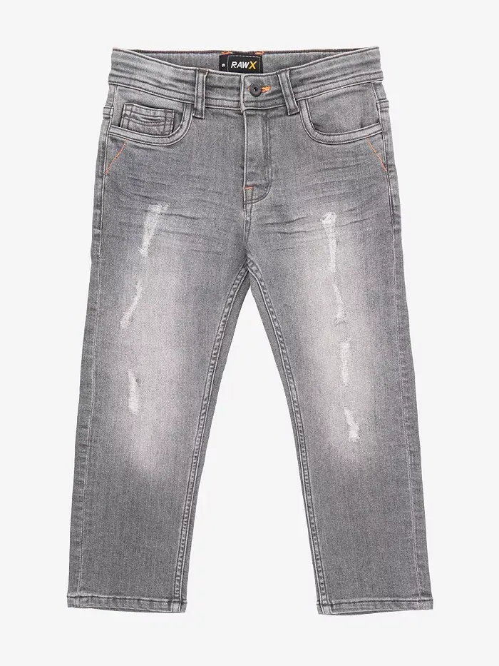 Джинсы для мальчика в стиле distressed размер 4-7 Raw X
