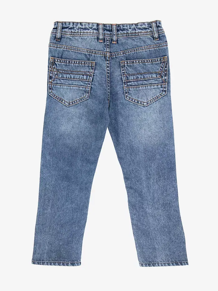 Джинсы для мальчика в стиле distressed размер 4-7 Raw X — изображение 2 из 3, синий