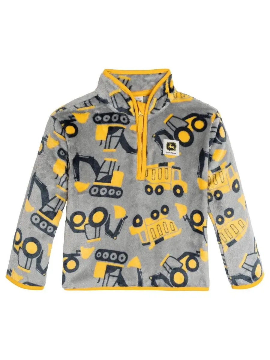 Детский флисовый пуловер John Deere