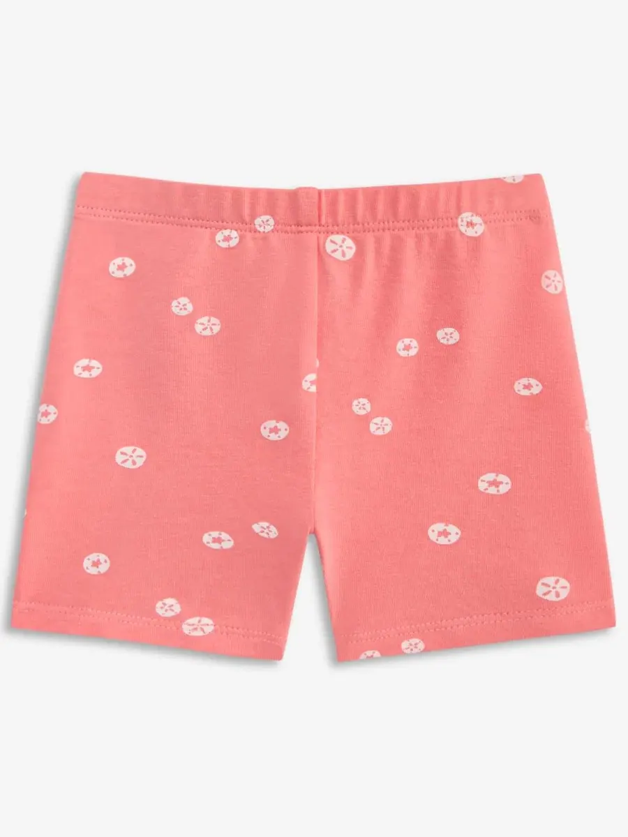 Шорты велосипедные с принтом Sand-Dollar First Impressions, Peachberry