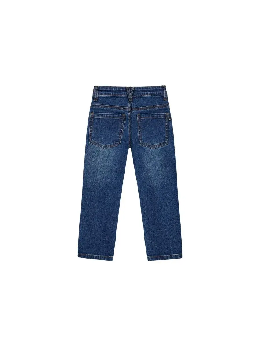 Джинсы на растяжимом дениме из коллекции Boys Must-Haves Deux par Deux — изображение 7 из 7