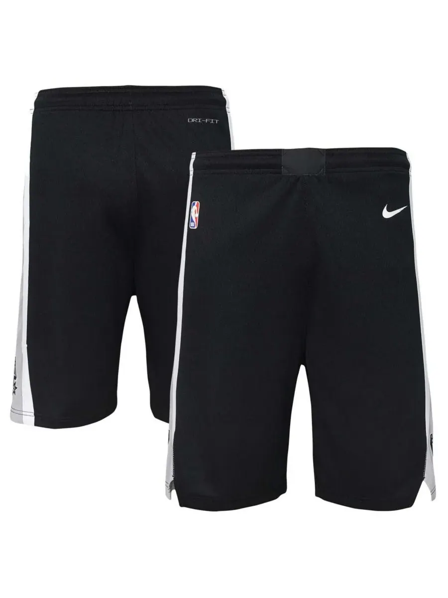 Детские шорты San Antonio Spurs Swingman Performance Shorts - Icon Edition для мальчиков и девочек