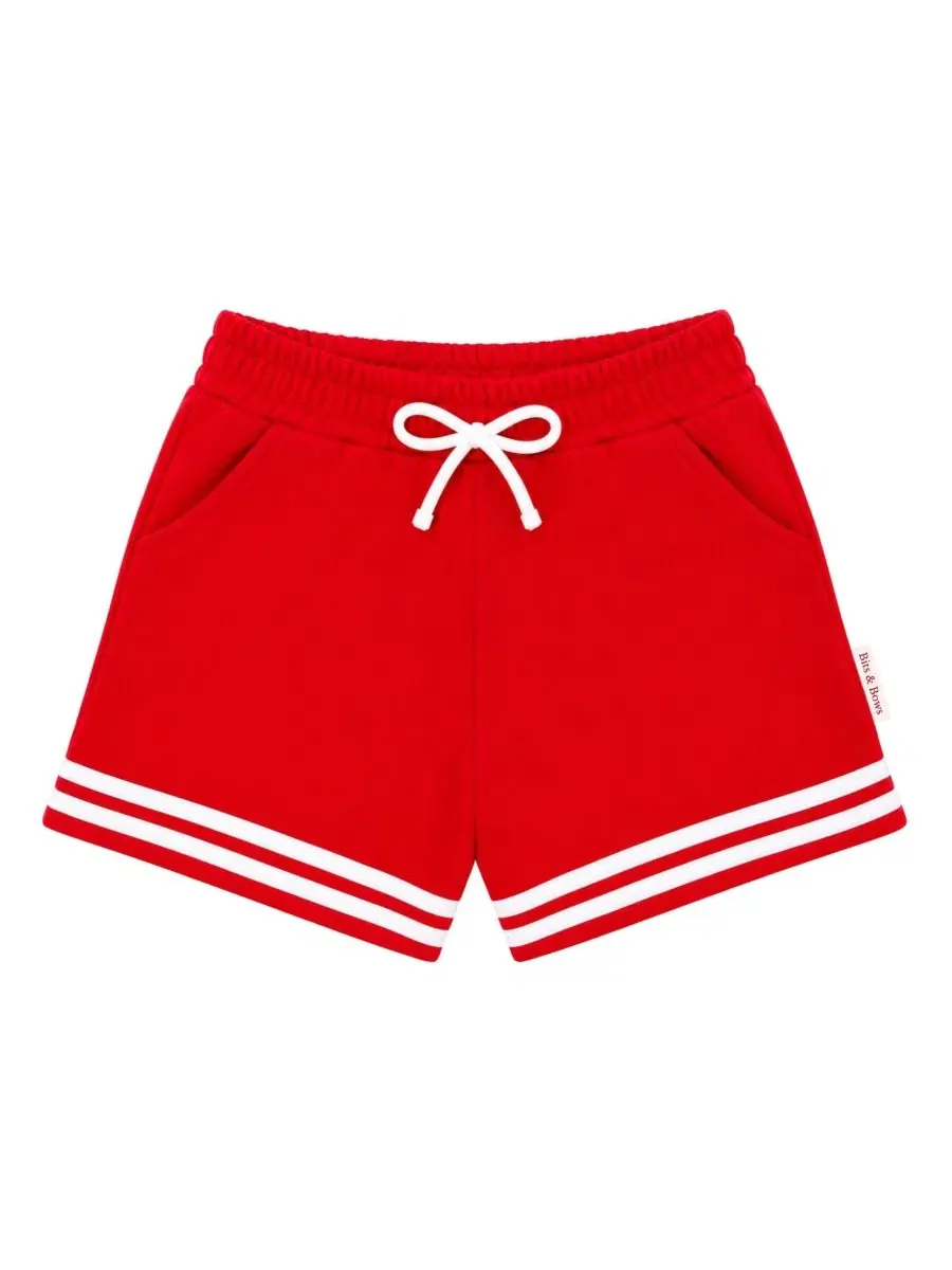 Шорты с полосками в стиле Varsity, модель Striped Varsity Shorts Bits & Bows