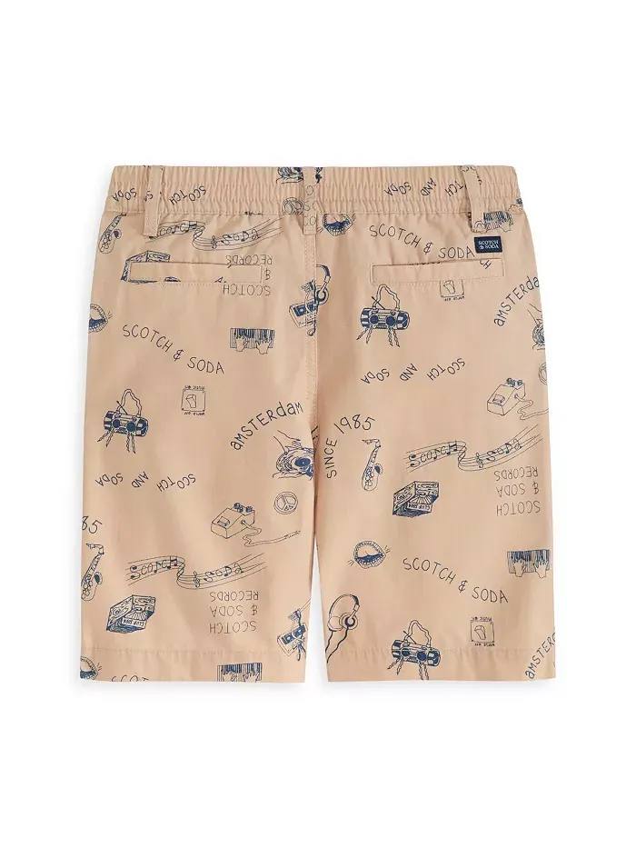 Шорты Big Boys Printed Half Panama SCOTCH & SODA — изображение 2 из 3