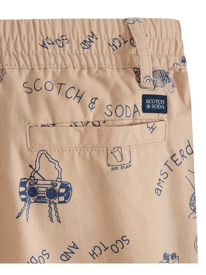 Шорты Big Boys Printed Half Panama SCOTCH & SODA — изображение 3 из 3