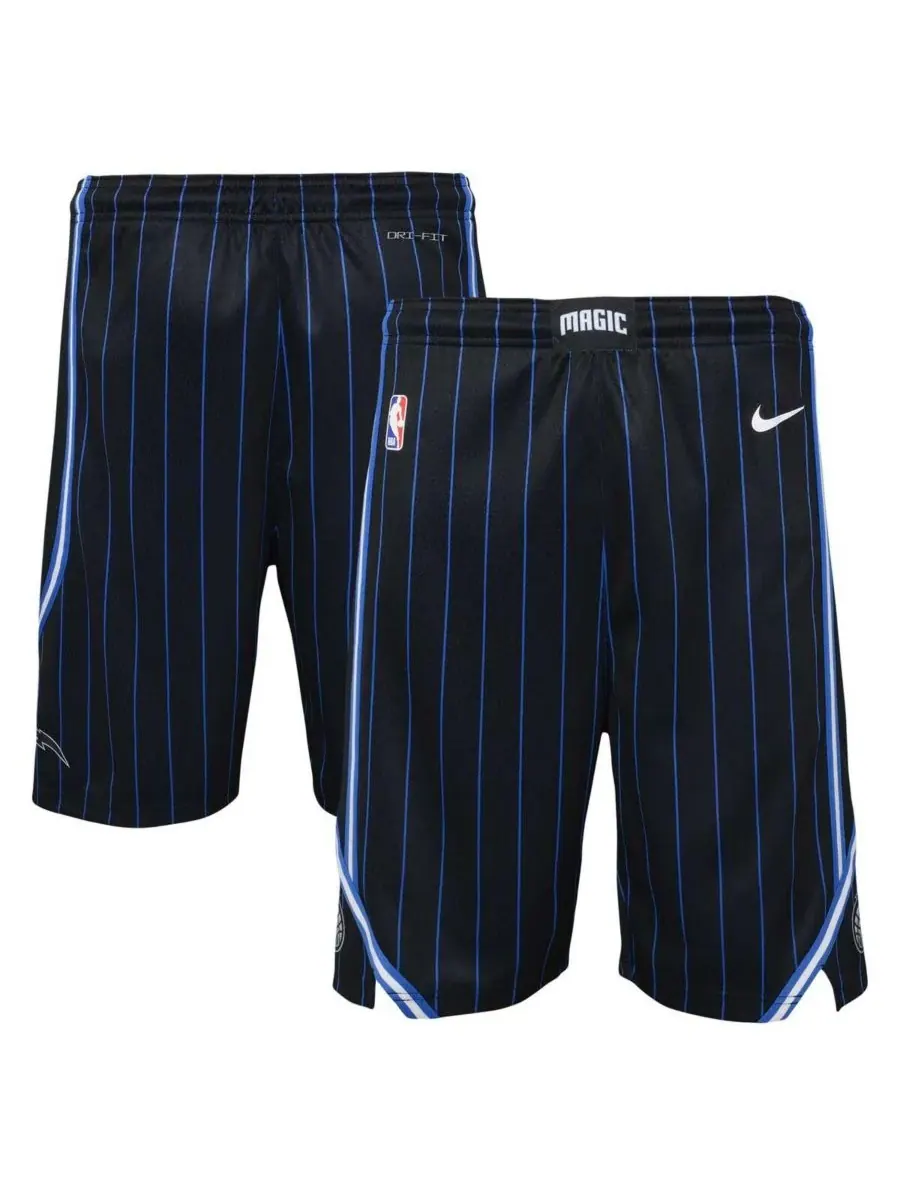 Большие шорты для мальчиков и девочек Orlando Magic Swingman Performance Shorts Nike
