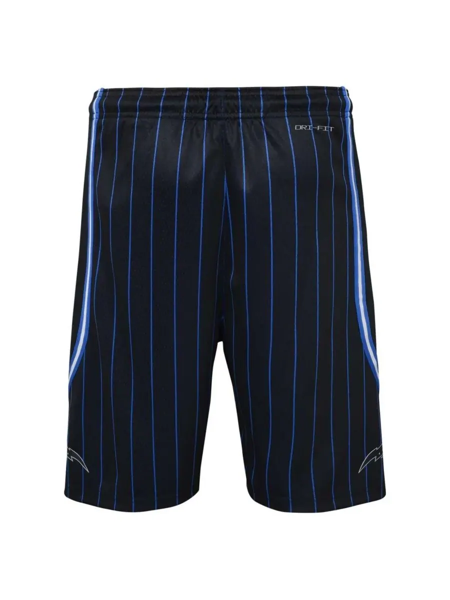 Большие шорты для мальчиков и девочек Orlando Magic Swingman Performance Shorts Nike — изображение 3 из 4, черный