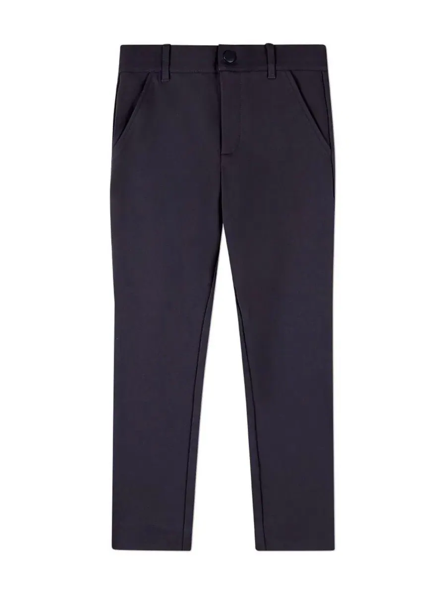 Брюки классические из трикотажа с хлопком, с карманами, Toddler Boys Rayon-Blend 2-Pocket