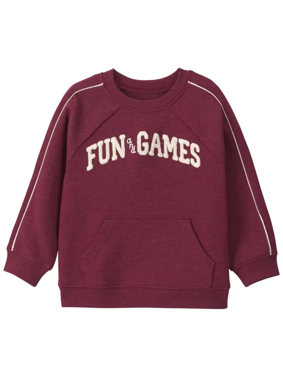 Детский пуловер с принтом Fun and Games Carter's