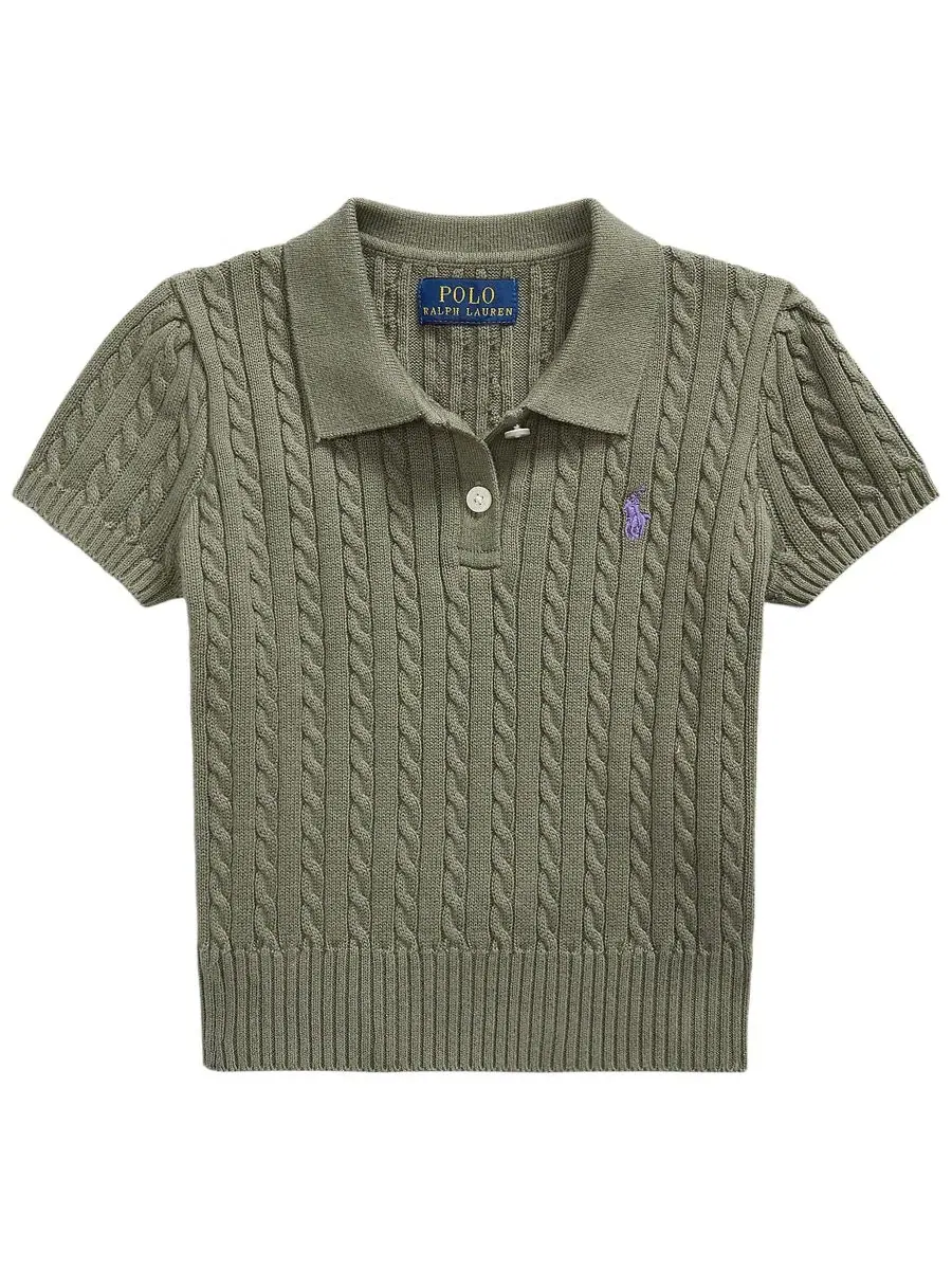 Детское джемпер-поло с коротким рукавом Polo Ralph Lauren