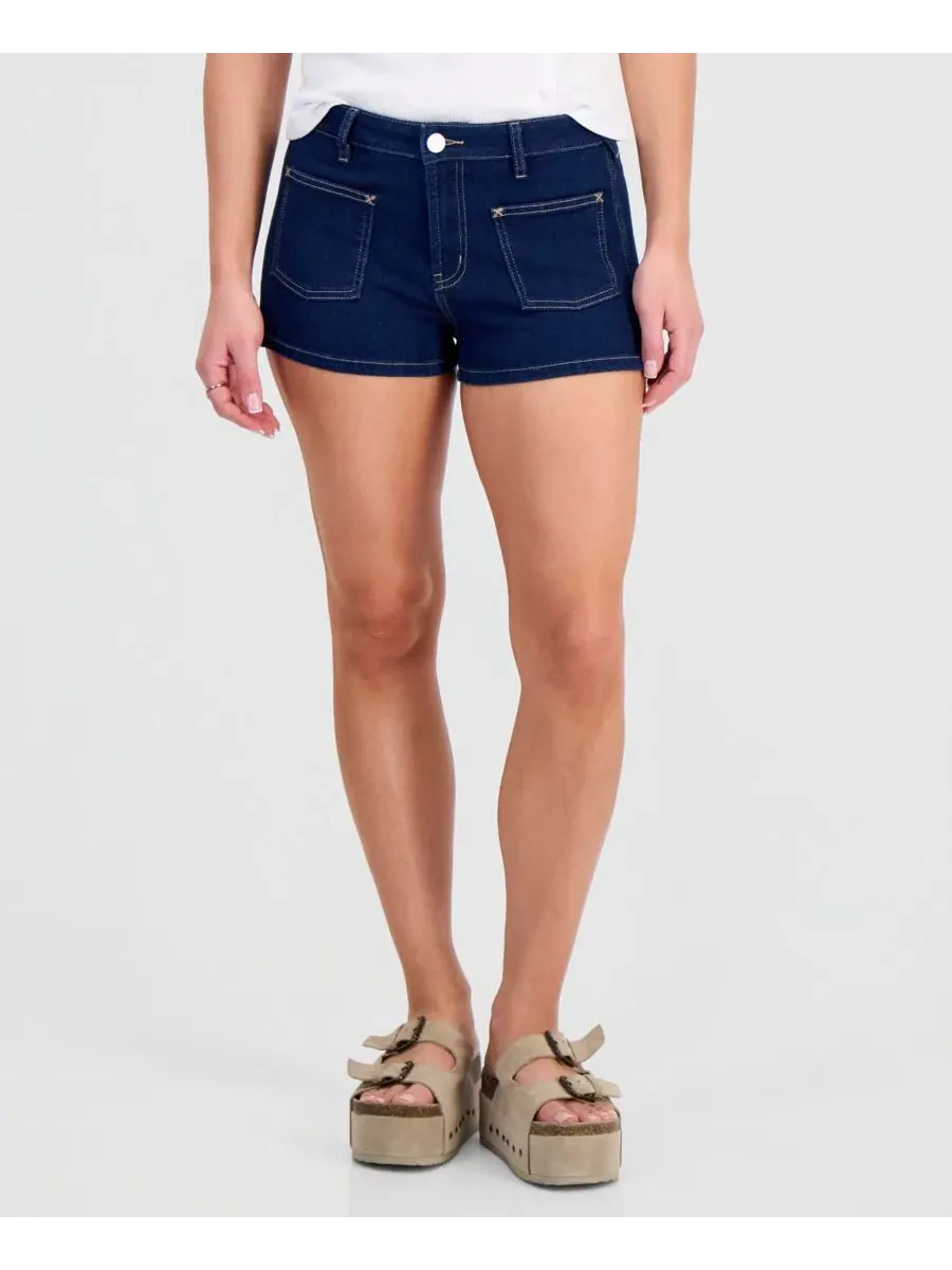 Джинсовые шорты с высокой посадкой Sailor High Rise Indigo Rein