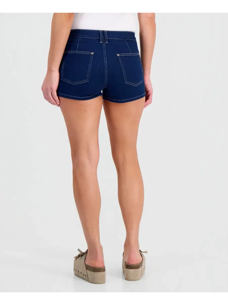 Джинсовые шорты с высокой посадкой Sailor High Rise Indigo Rein — изображение 3 из 4, синий