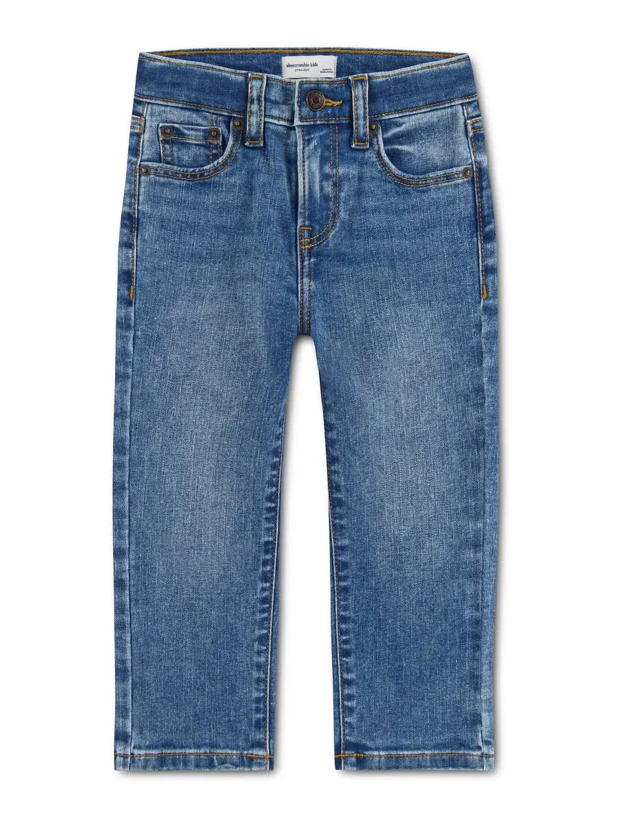 Джинсы прямого кроя Abercrombie Kids