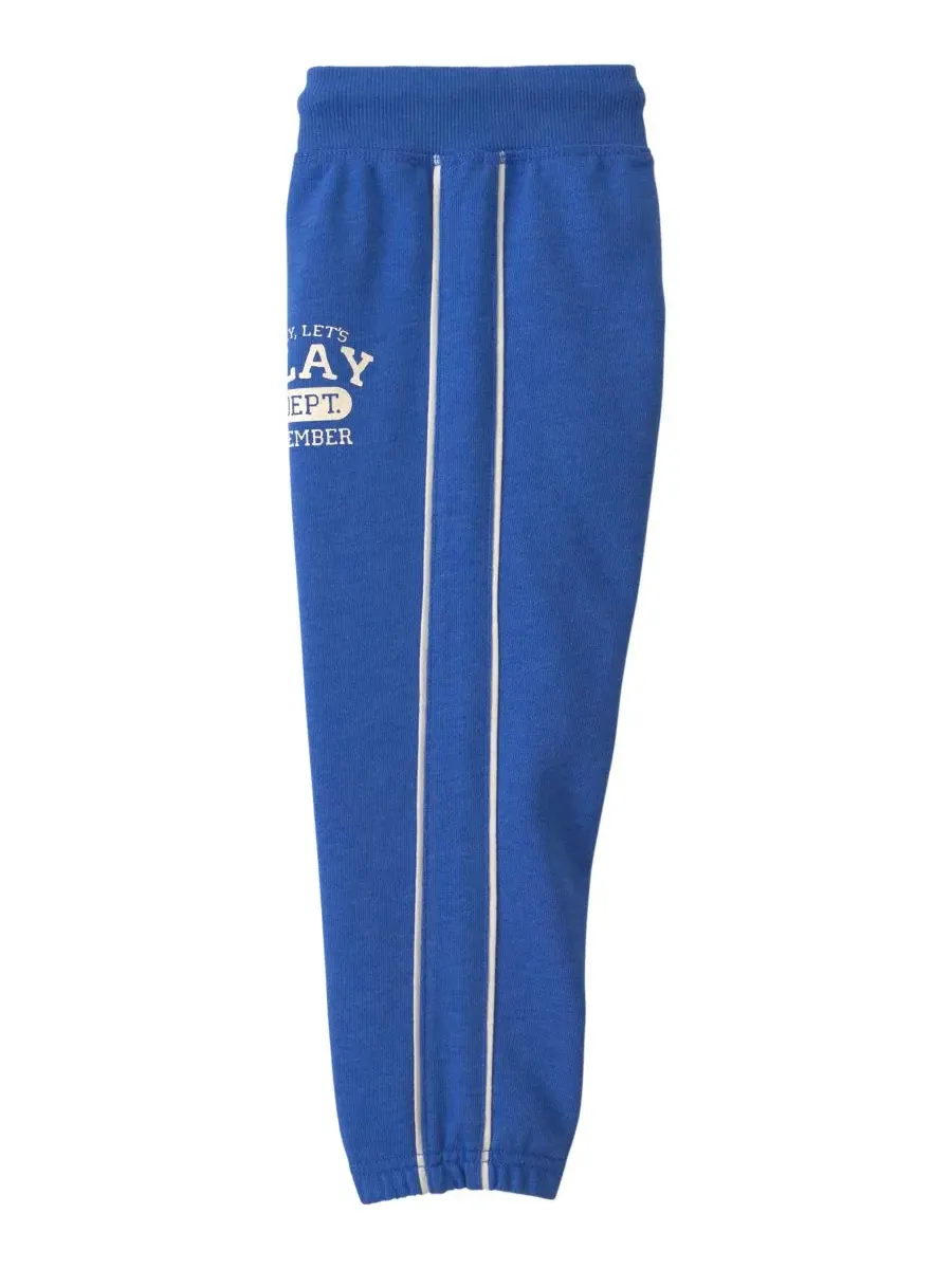Детские спортивные брюки из футера Let's Play French Terry Jogger Pants Carter's — изображение 3 из 5, синий