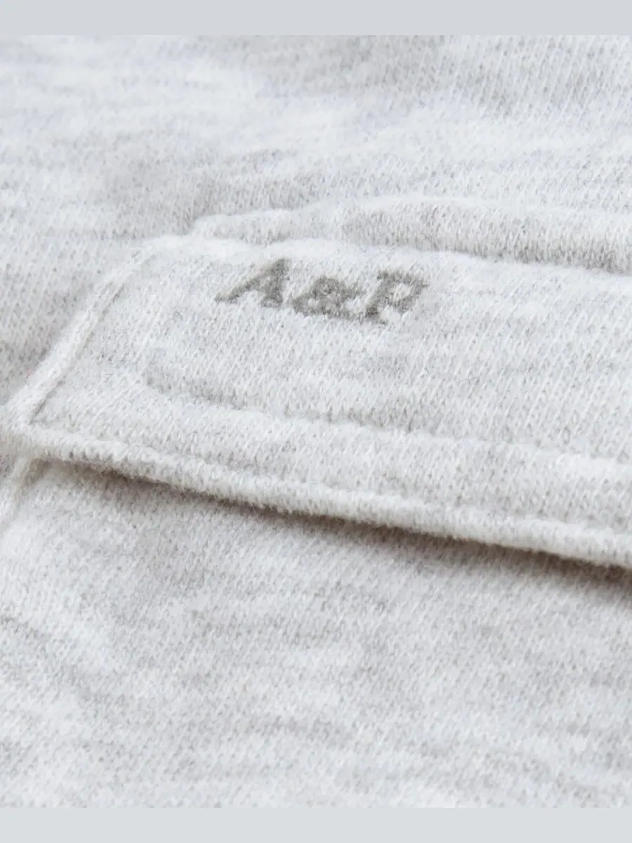 Детские флисовые шорты-карго для мальчиков Abercrombie Kids — изображение 4 из 4, серый