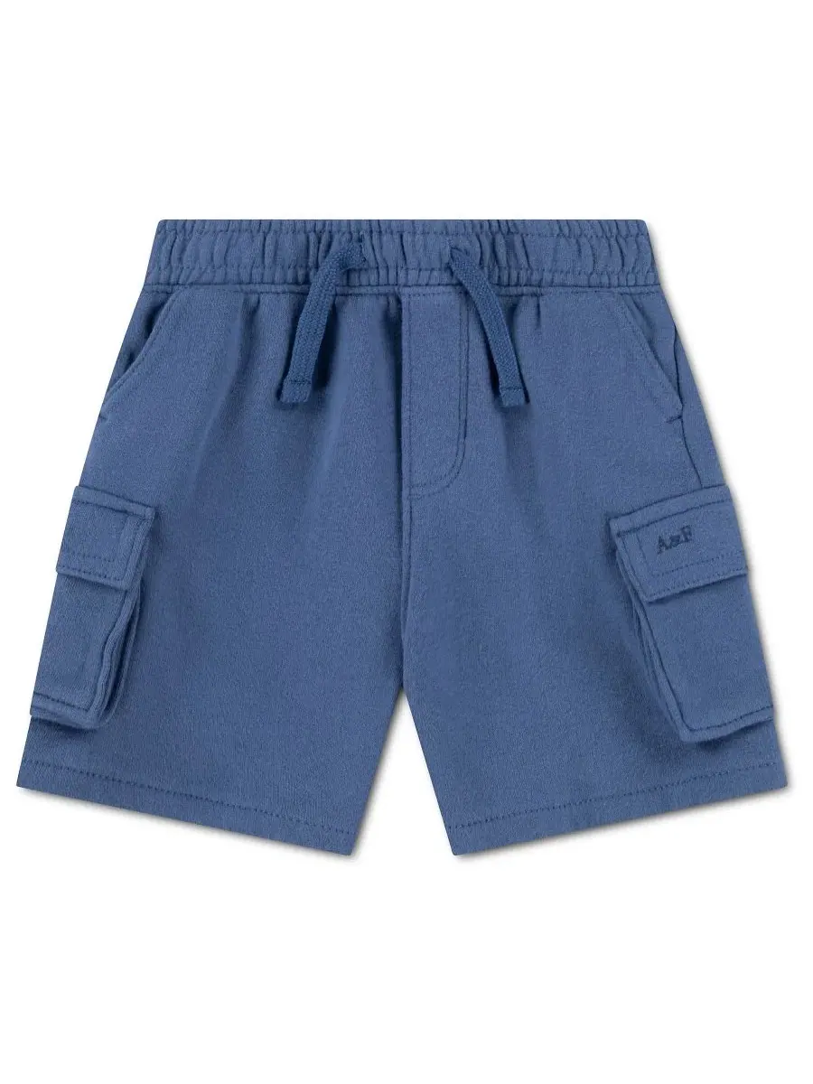 Детские флисовые шорты-карго для мальчиков Abercrombie Kids