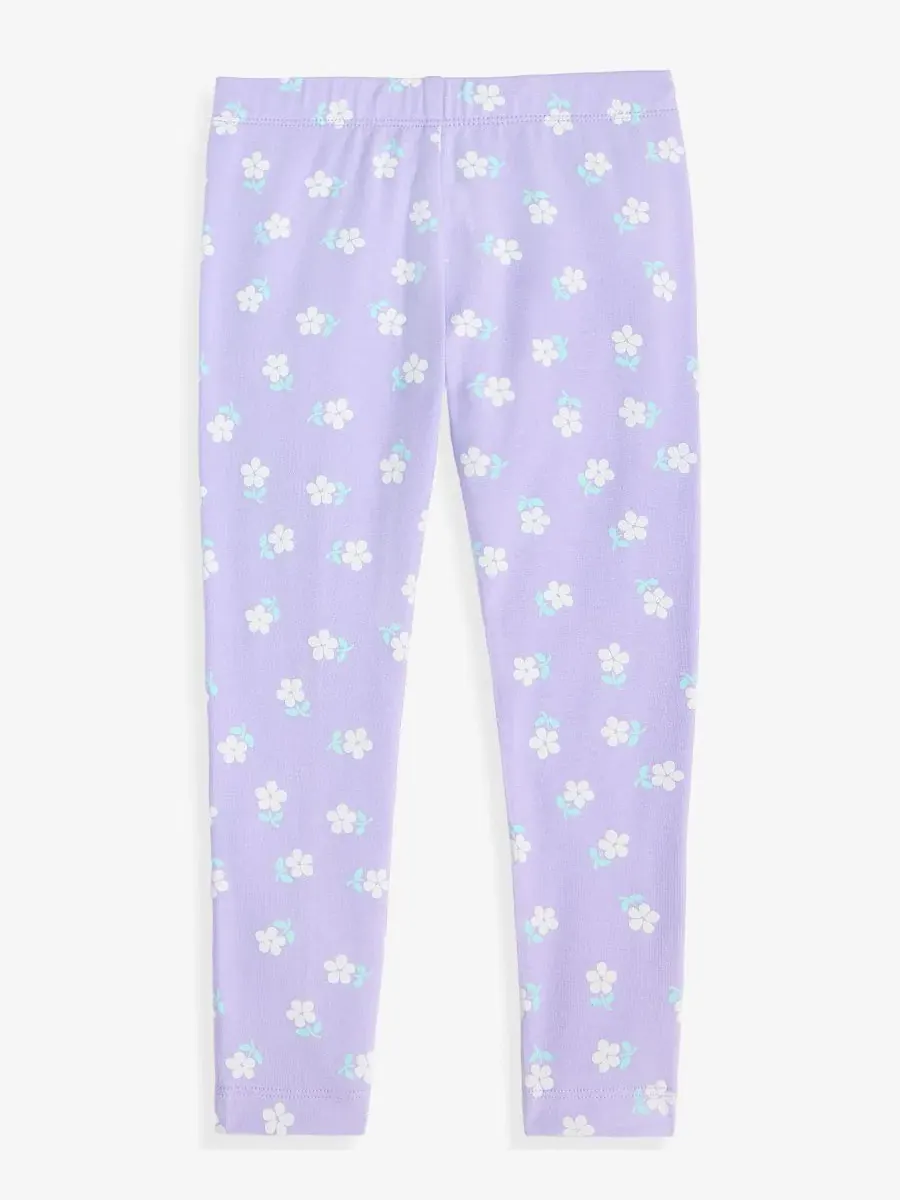 Леггинсы детские с принтом, модель Floral-Print Epic Threads — изображение 2 из 3, серый