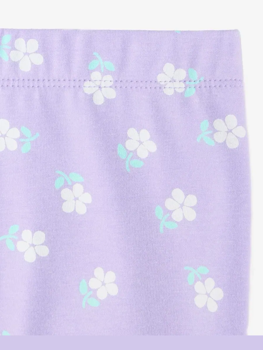 Леггинсы детские с принтом, модель Floral-Print Epic Threads — изображение 3 из 3, серый