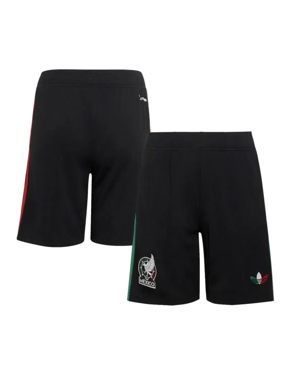 Детские шорты с вышивкой и полосками, модель Mexico National Team 2026 Third Replica adidas