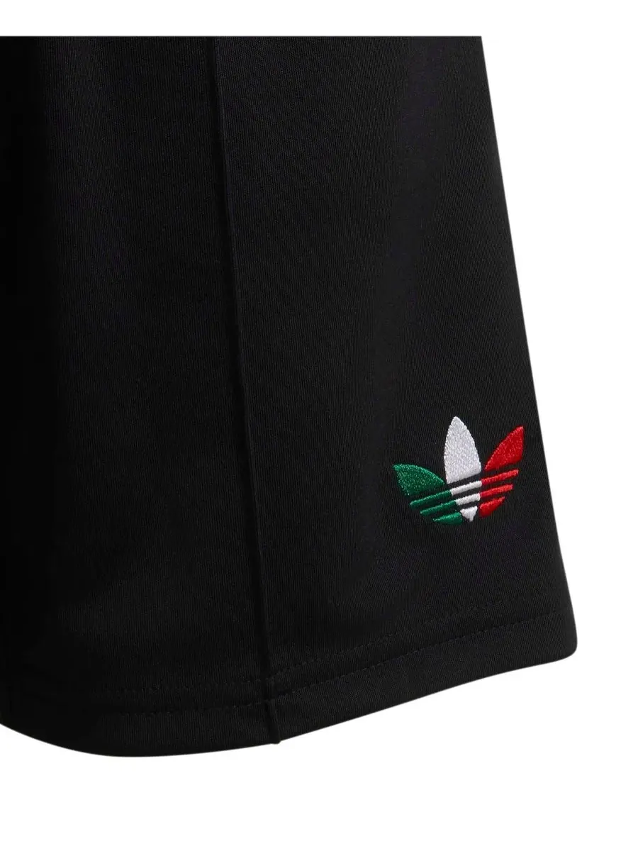Детские шорты с вышивкой и полосками, модель Mexico National Team 2026 Third Replica adidas — изображение 4 из 5, черный