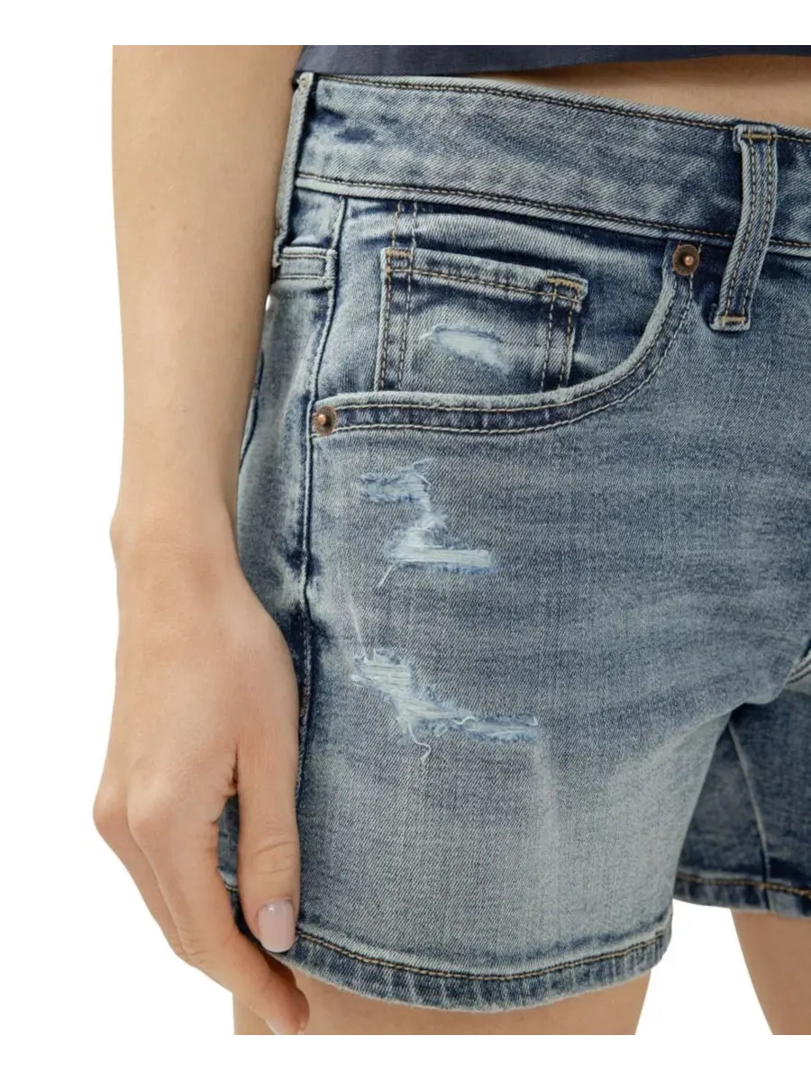 Шорты женские Boyfriend Mid-Rise Short Silver Jeans Co., Summer's Beach — изображение 3 из 5