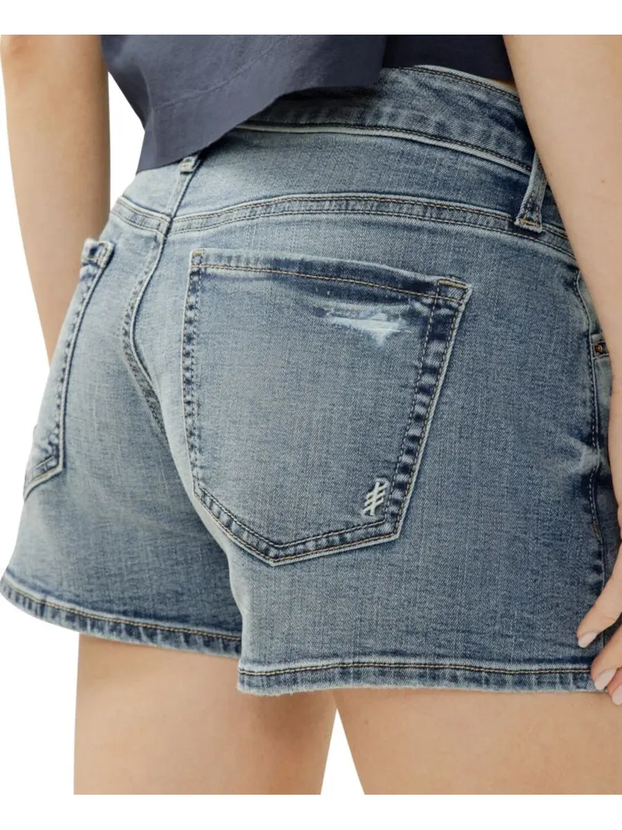 Шорты женские Boyfriend Mid-Rise Short Silver Jeans Co., Summer's Beach — изображение 4 из 5