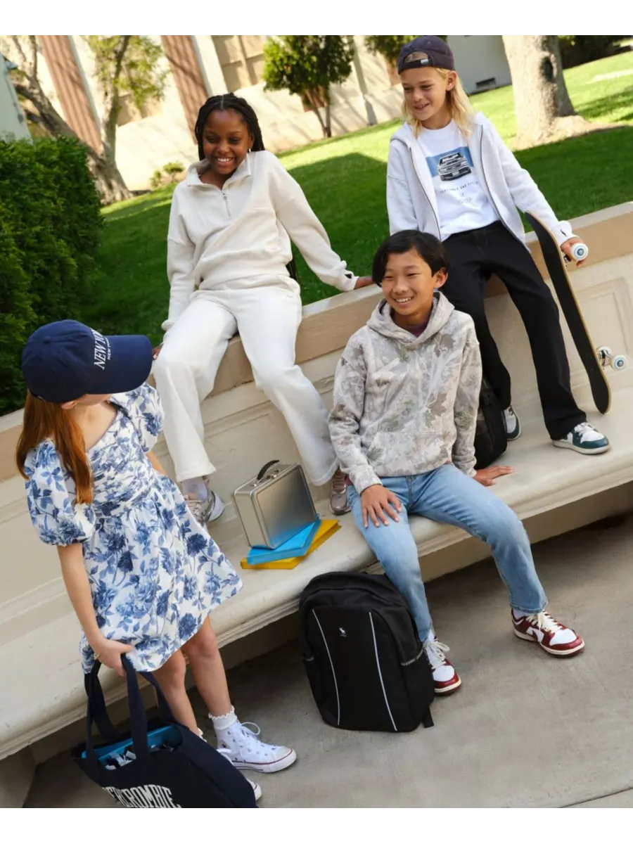 Прямые джинсы для мальчиков abercrombie kids, Rizz — изображение 10 из 10