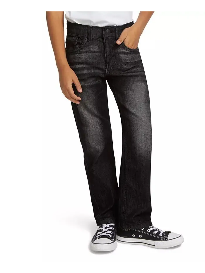 Прямые эластичные джинсы Little Boys 514 Performance Levi'S — изображение 2 из 8, синий