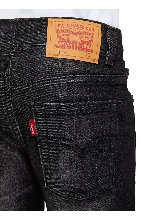 Прямые эластичные джинсы Little Boys 514 Performance Levi'S — изображение 4 из 8, синий