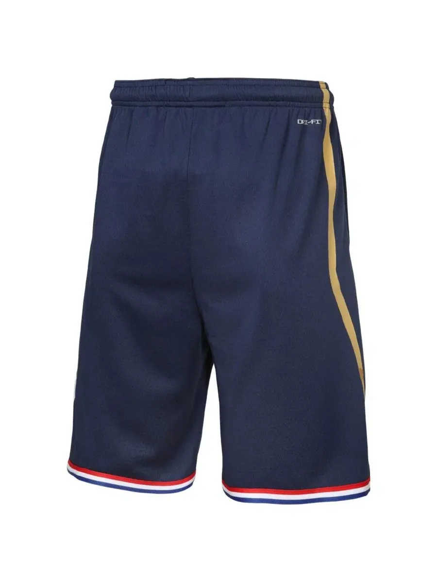 Детские шорты Big Boys and Girls Navy Philadelphia 76ers 2025/26 City Edition Swingman Performance — изображение 3 из 4