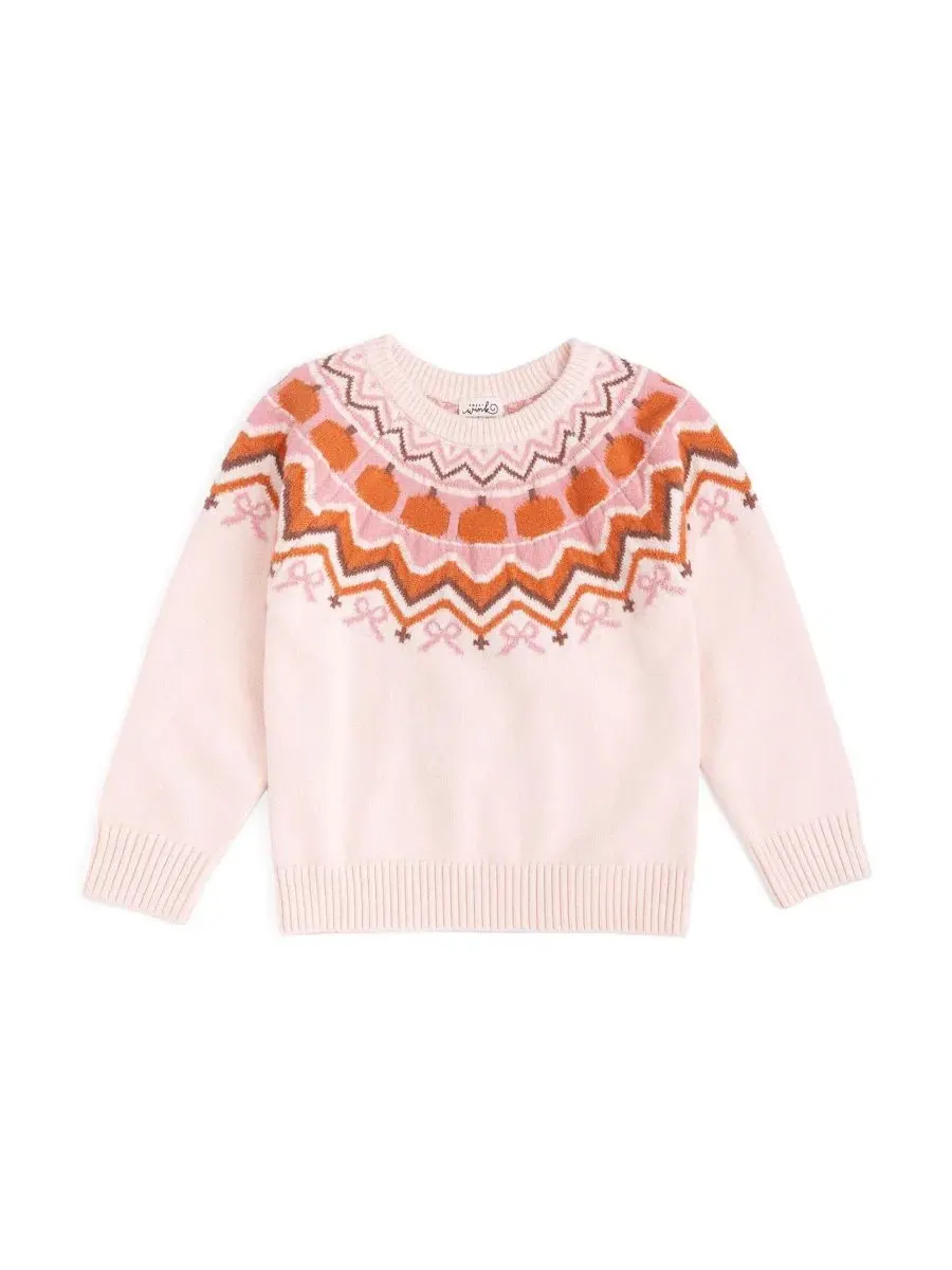 Свитер с принтом Pumpkin Fair Isle Sweet Wink