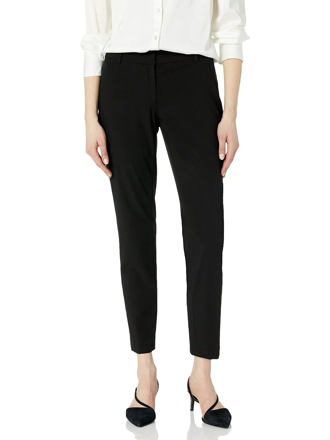 Женские костюмные брюки узкого кроя Calvin Klein — 1