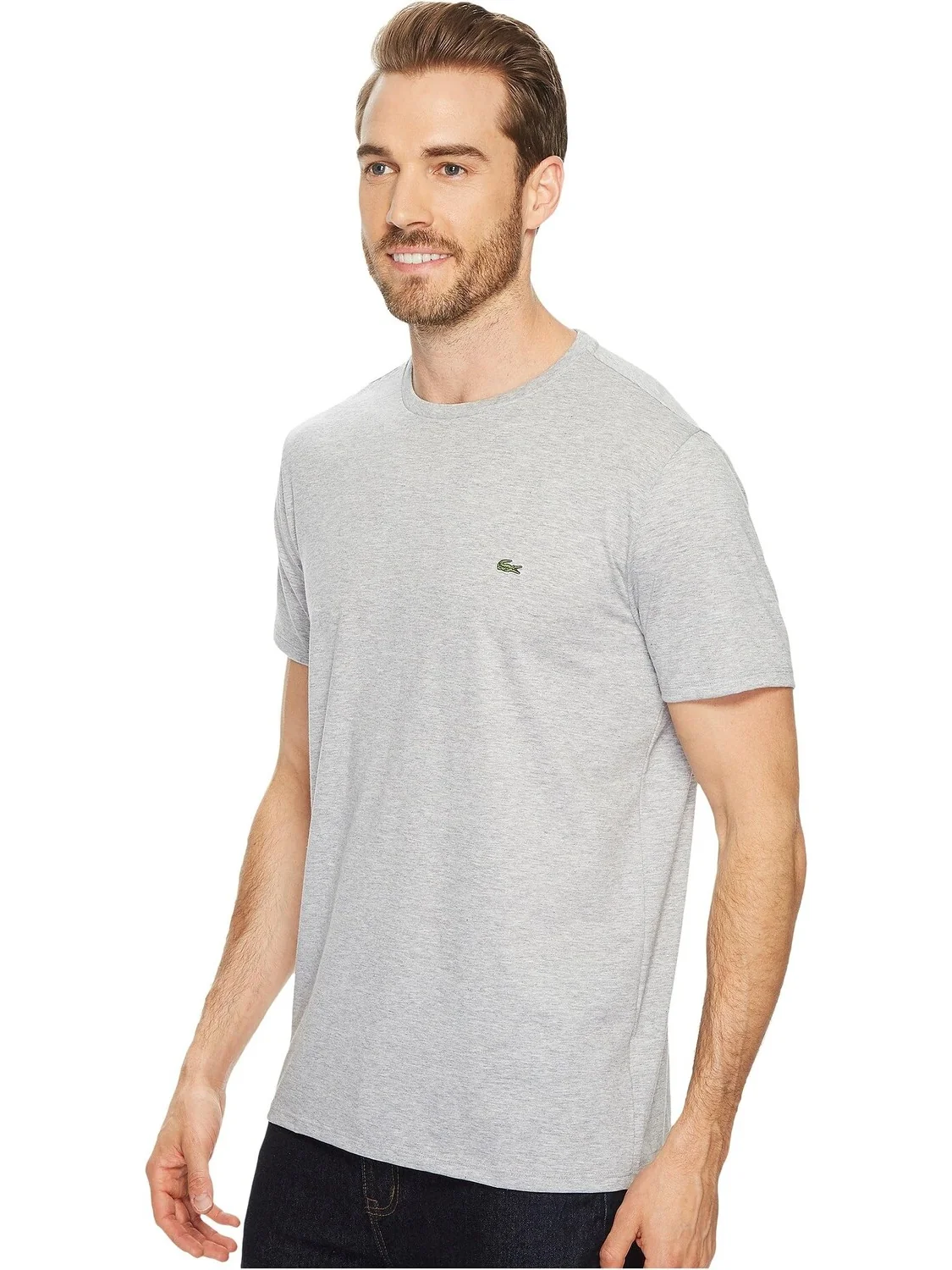 Футболка Lacoste Pima Silver Chine — 2