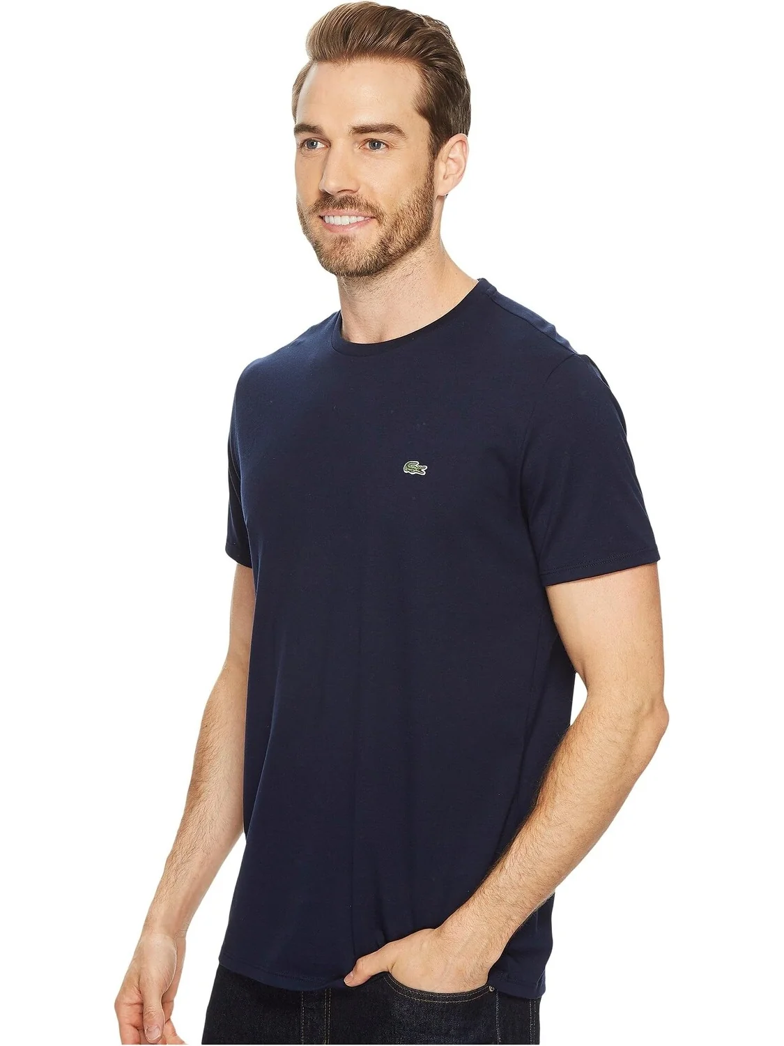 Футболка Pima с круглым вырезом с короткими рукавами Lacoste — 2