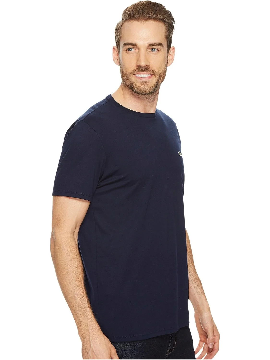 Футболка Pima с круглым вырезом с короткими рукавами Lacoste — 4