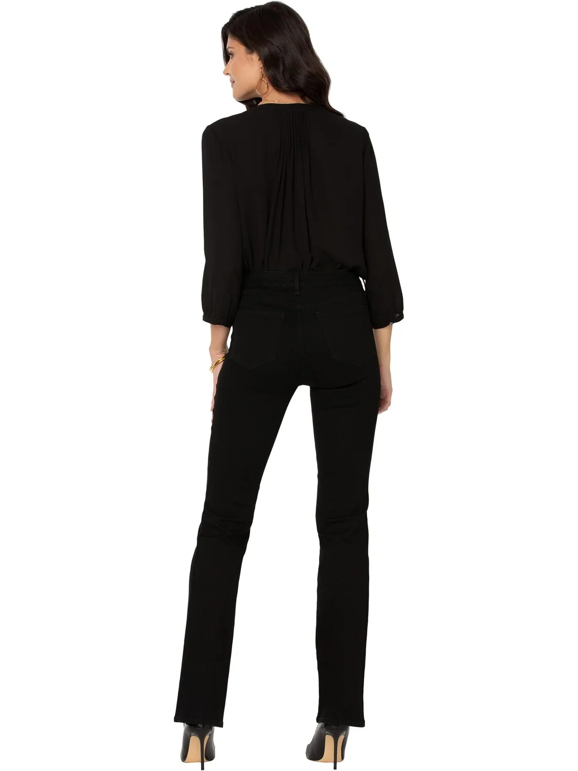 Джинсы Barbara Bootcut in Black NYDJ — 3