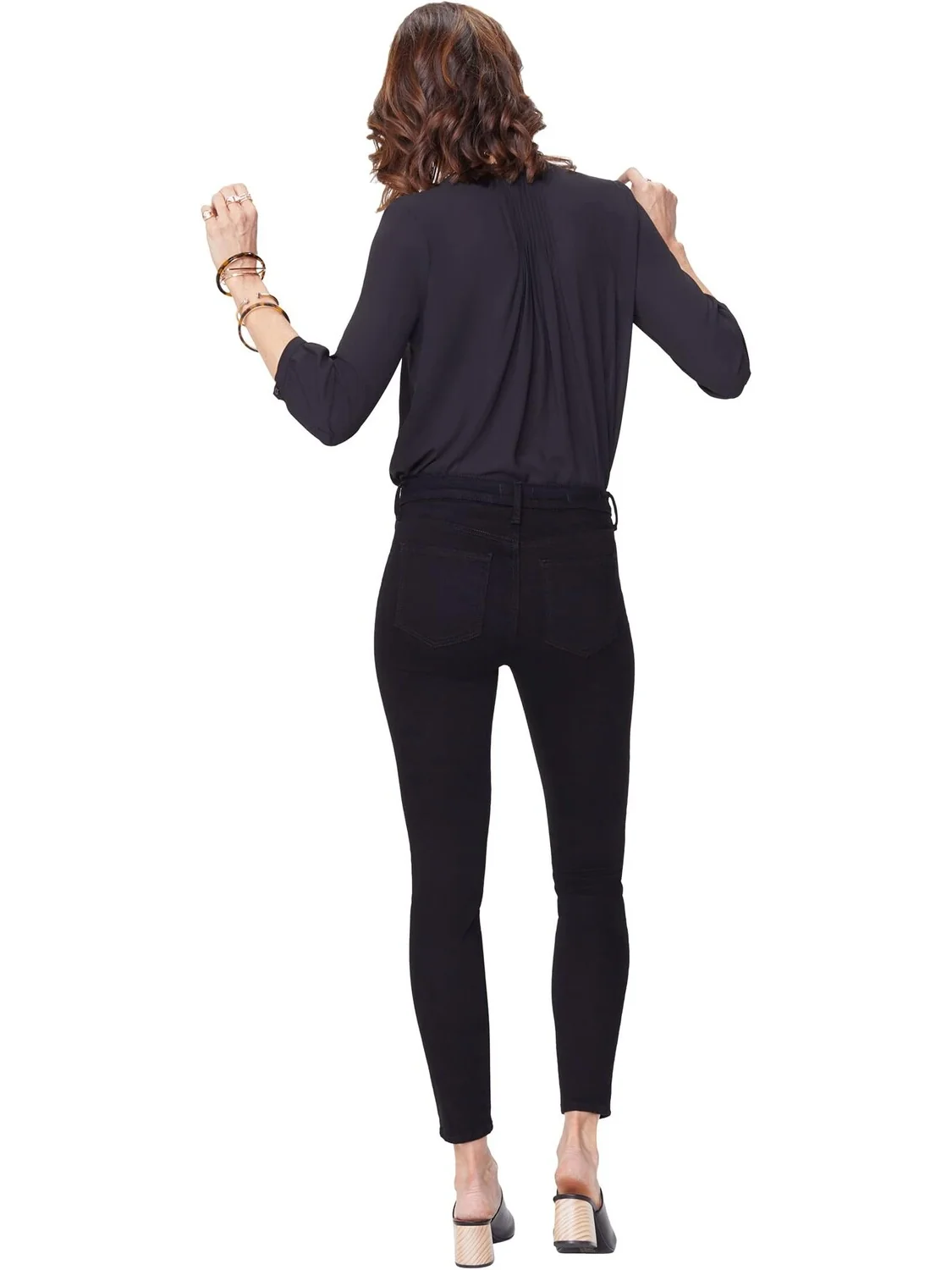 Джинсы Ami Skinny in Black NYDJ — 3