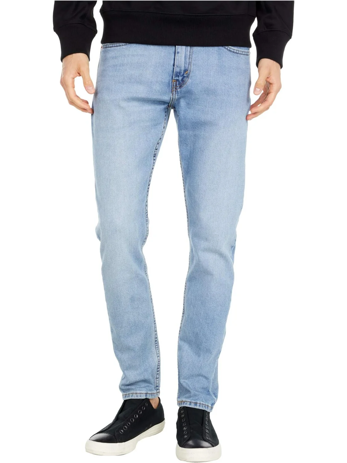 Джинсы 512 Slim Taper Fit Levi's, цвет Worn To Ride - Levis Flex — черный