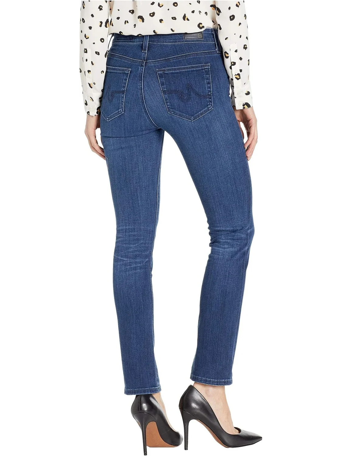 Джинсы Mari in 5 Years Blue Essence AG Jeans — 3