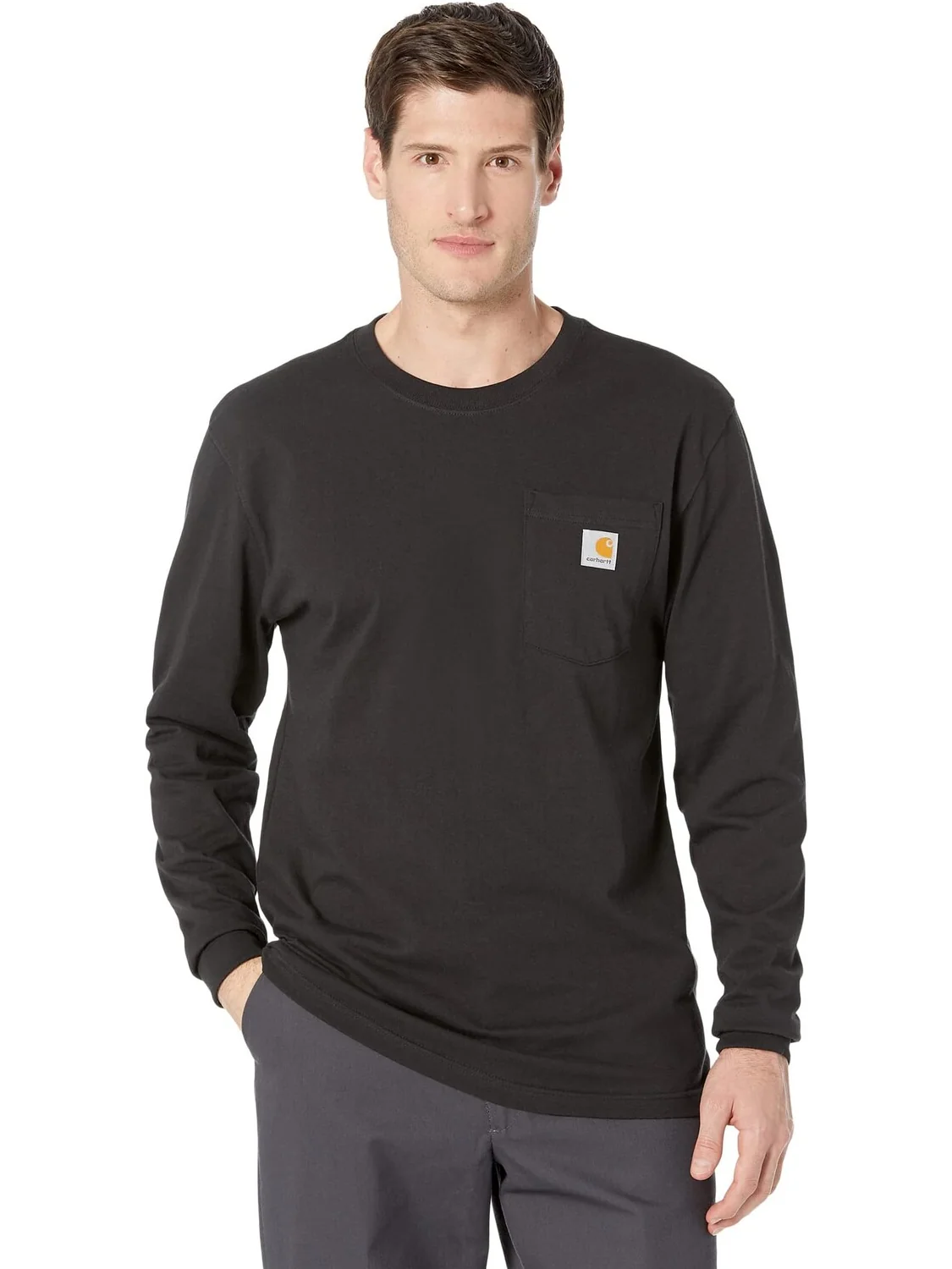 Футболка с карманами для рабочей одежды L/S Carhartt — 1