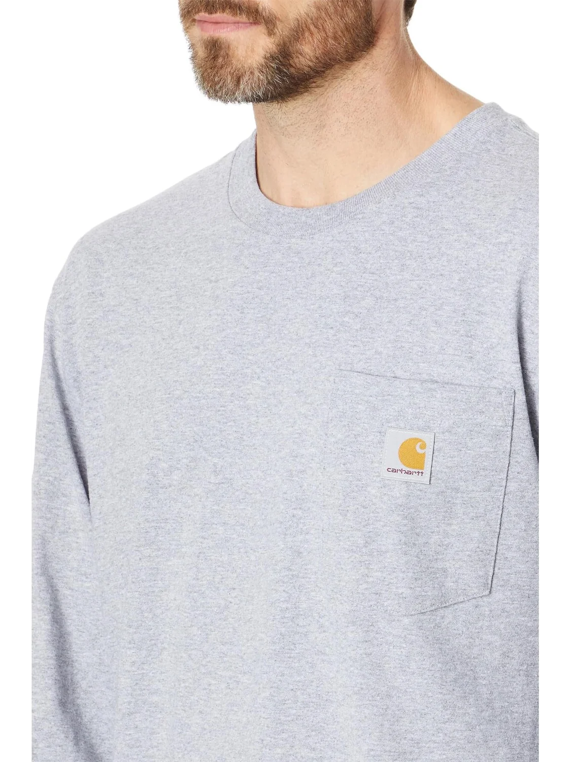 Футболка с карманами для рабочей одежды L/S Carhartt — 3