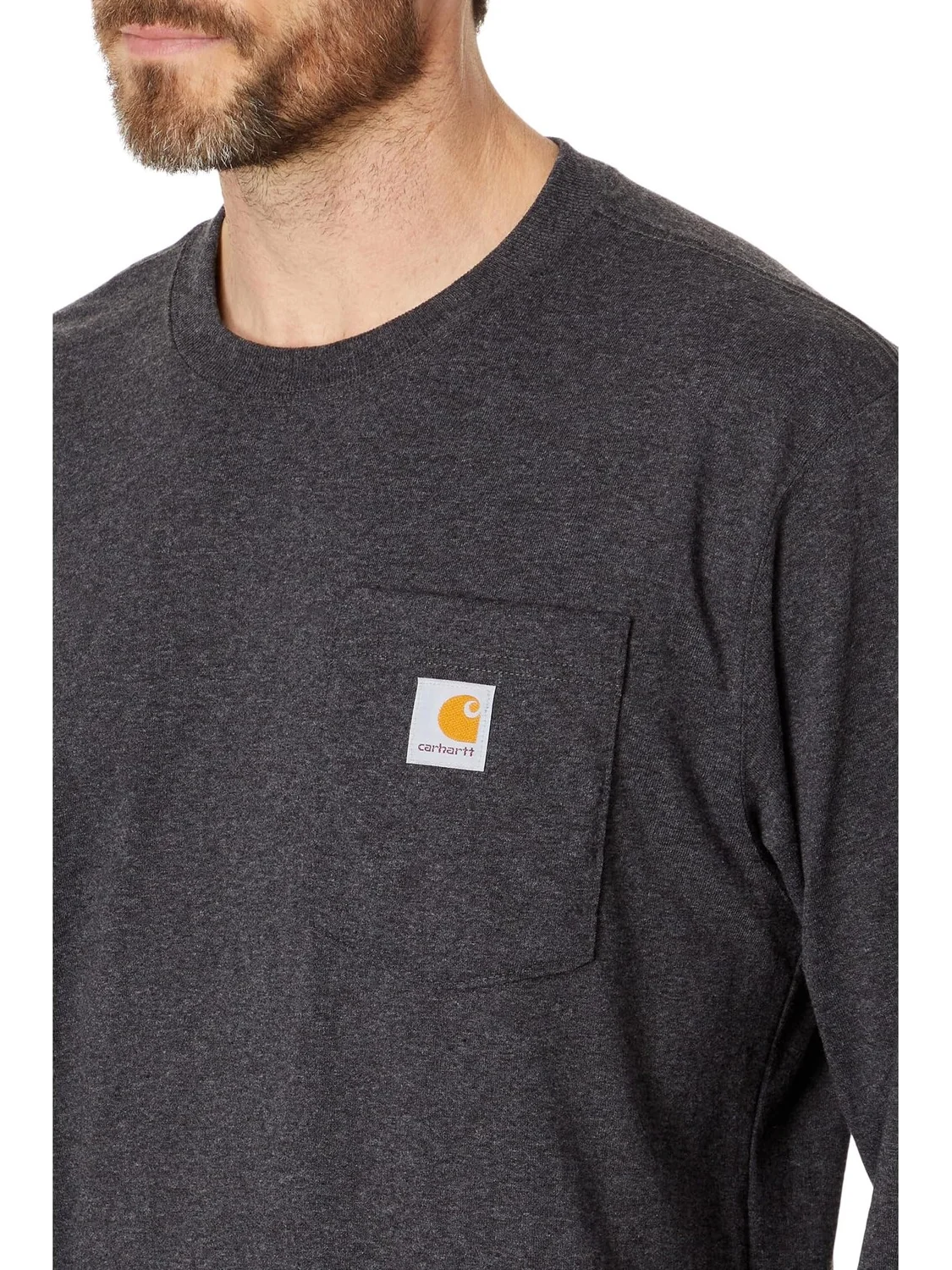 Футболка с карманами для рабочей одежды L/S Carhartt — 3