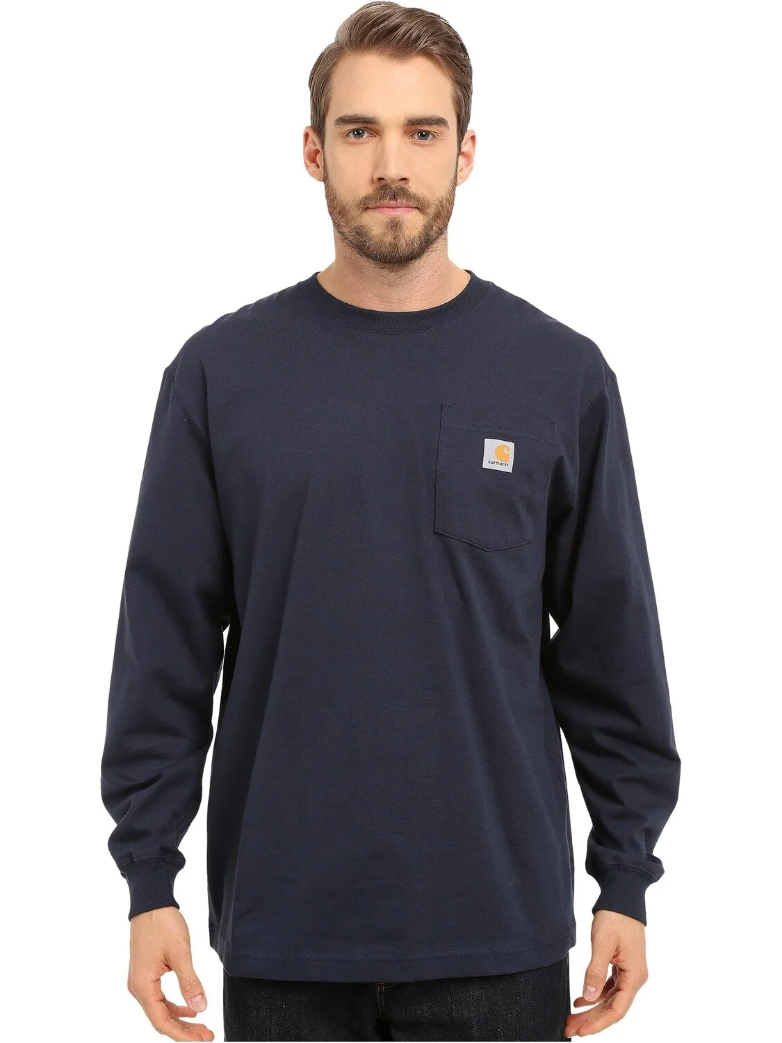 Футболка с карманами для рабочей одежды L/S Carhartt — 1