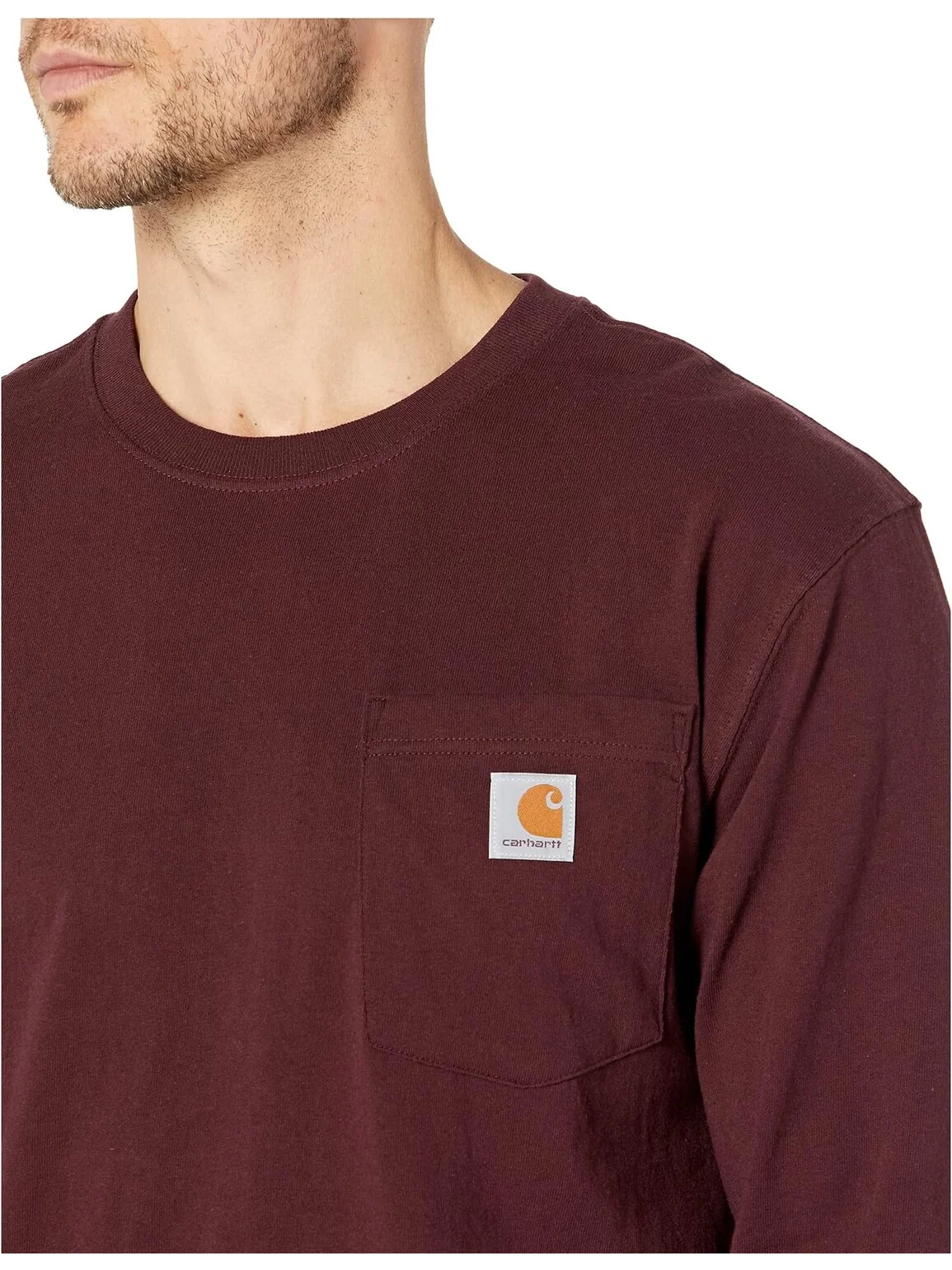 Футболка с карманами для рабочей одежды L/S Carhartt — 3
