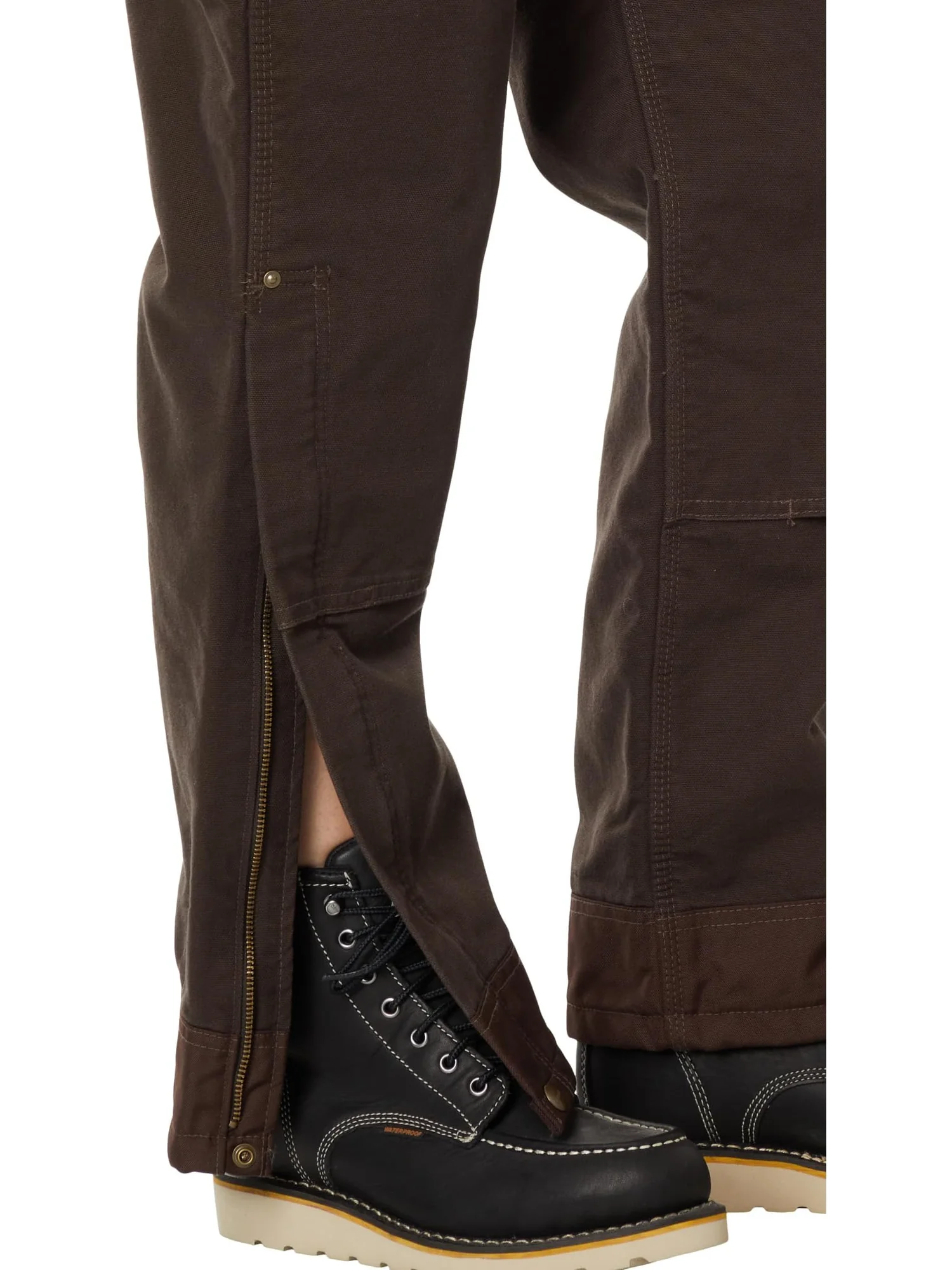 Постиранный комбинезон с нагрудником на стеганой подкладке Carhartt — 3