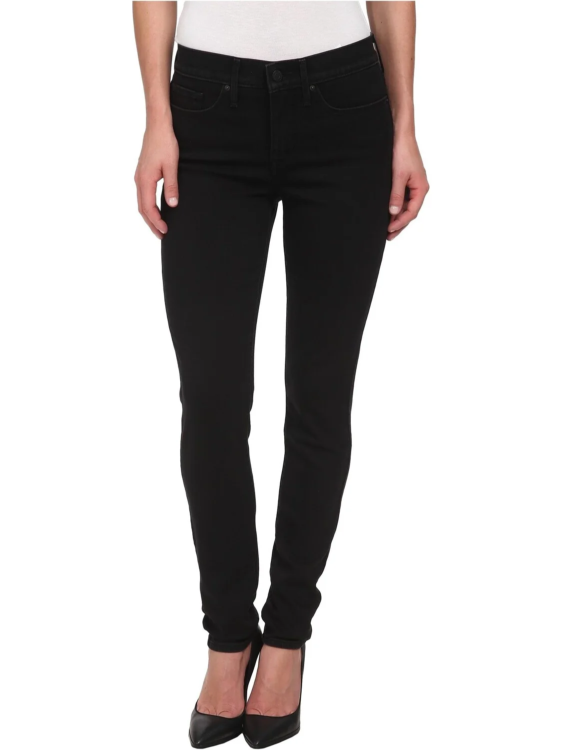 Джинсы Levi's Womens 311 Shaping Skinny — черный